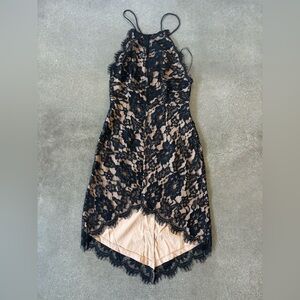 Dream State Black Lace Dress